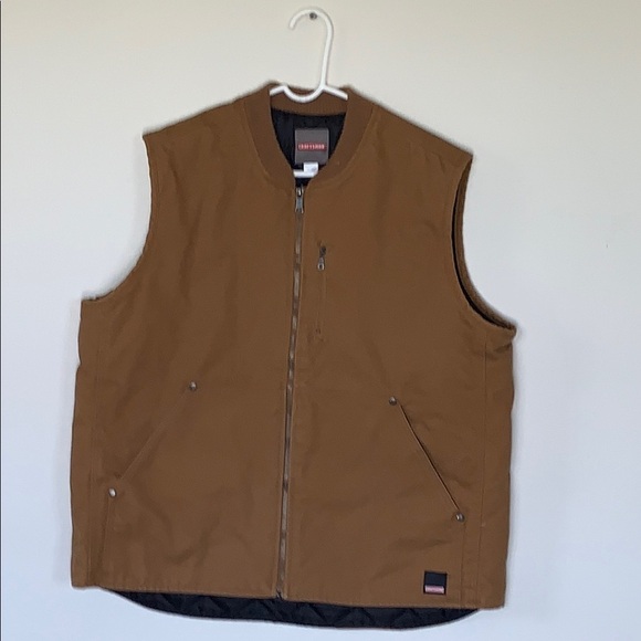 craftsman Other - Craftsman Quilt Lined Utility Vest Men’s Size XL